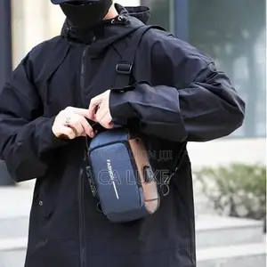 Classy Crossbody Side Shoulder Waist Bag with Adjustable Strap