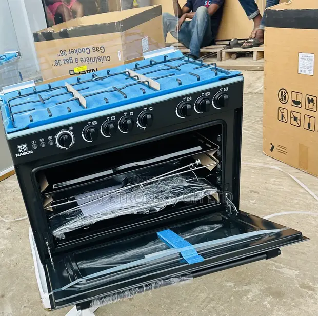 Brand New Nasco 5-Burner Gas Cooker 60x90 - 1