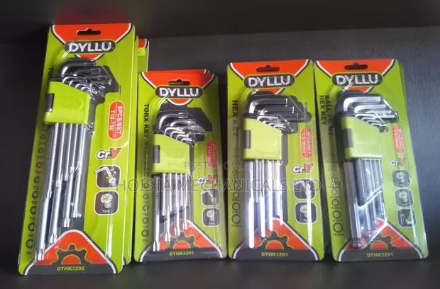 9-Piece Hex Key Set - 1