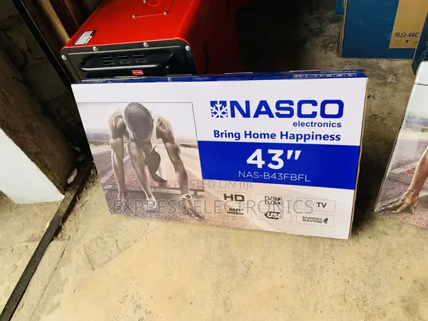 Nasco 43" Digital Satellite LED TV - NAS-J43FB - 1