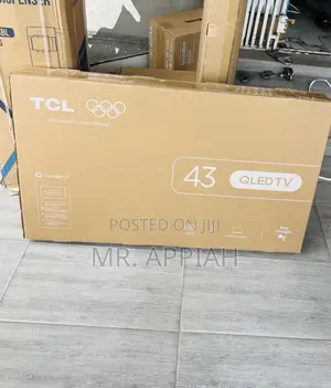 TCL 43" QLED Smart TV with Dolby Audio
