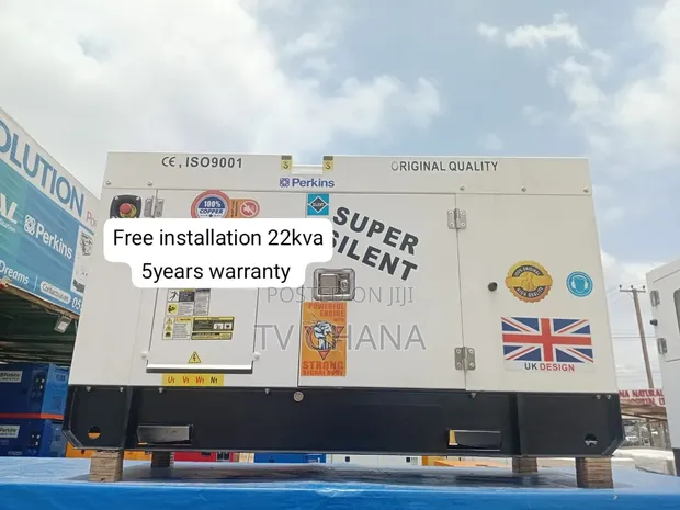 Brand New Perkins 22kVA Diesel Generator - 1