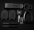 Toyota 2-Button Smart Key Case Kit with Metal Frame - 3