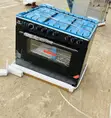 Essential Modern 5 Gas 60x90 Nasco Black Cooker - 2