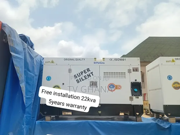 Durable Perkins 22kVA Water-Cooled Diesel Generator - 1