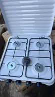Starlux 4 Burner Table Top Gas Cooker - White - 2