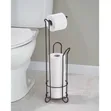 Freestanding Toilet Roll Stand - Bronze Finish - 2