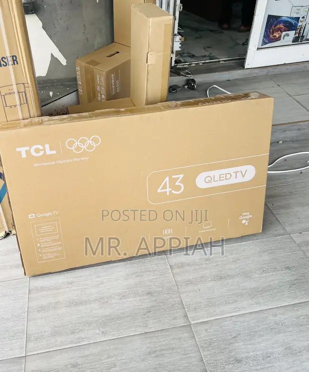 New TCL 43 Inch QLED Smart TV - 1