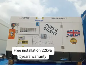 Brand New Perkins 22kVA Diesel Generator