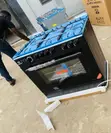Nasco 5-Burner Gas Cooker Oven - Black 60x90 - 1