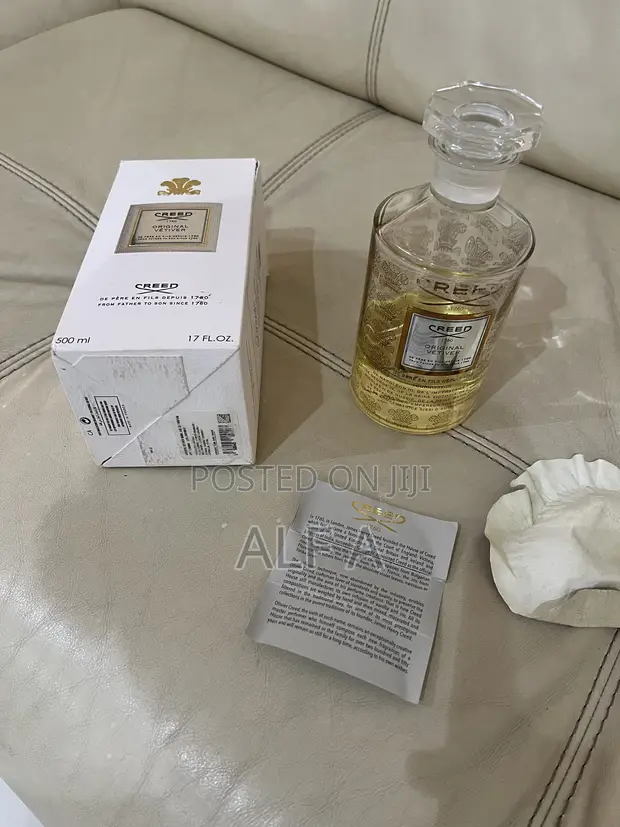 Creed Original Vétiver - 500ml Flacon (Approx. 200ml Remaining) - 1