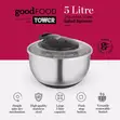 Tower 5L Stainless Steel Salad Spinner - 2