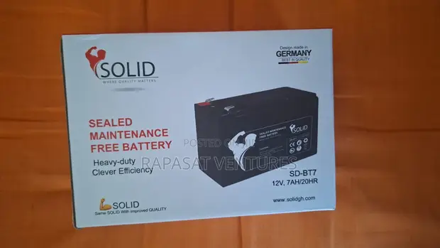 Brand New 12V 7Ah UPS Battery - 1