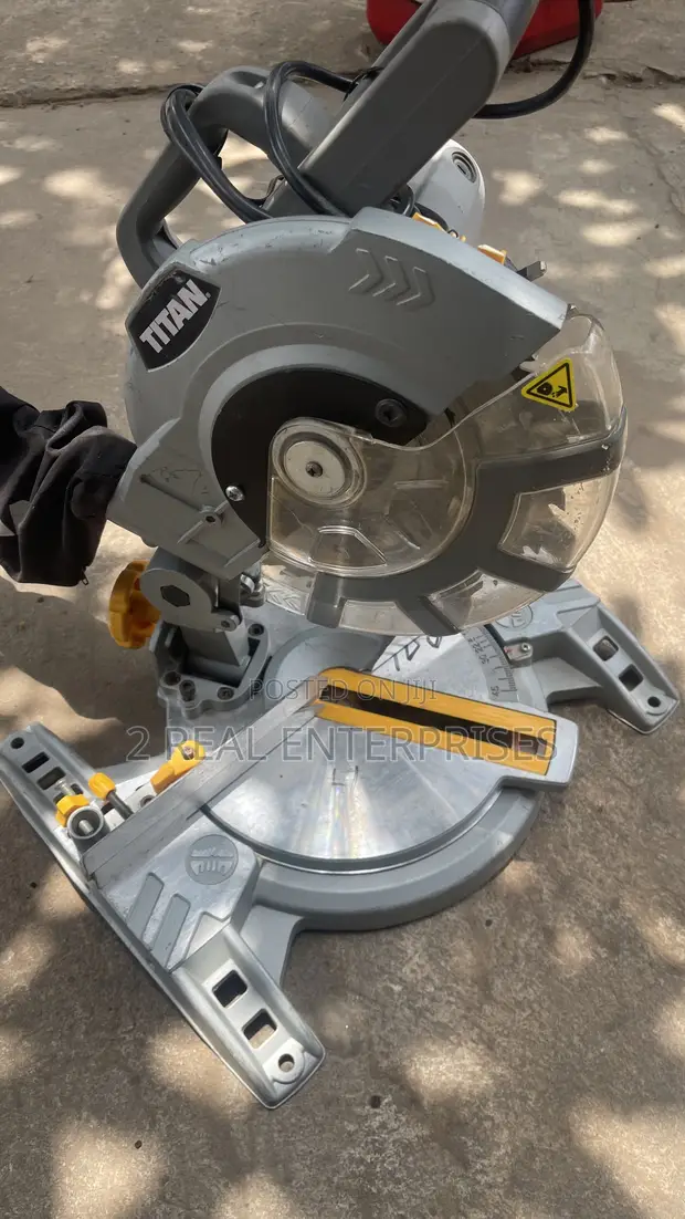 Titan 210mm Electric Sliding Mitre Saw - 1