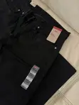 Brand New Levi's 599 Relaxed Straight Jeans - Black - 4