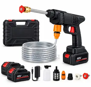48V Cordless Pressure Washer with 2 Batteries