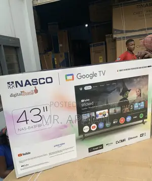 Affordable Nasco 43” Digital Satellite TV (Black)