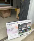 Affordable Nasco 43” Digital Satellite TV (Black) - 2