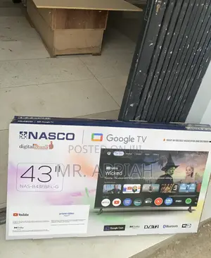 Brand New Nasco 43” Full HD Digital Satellite TV