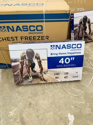 Affordable Nasco 40" LED Digital Satellite TV (Black)