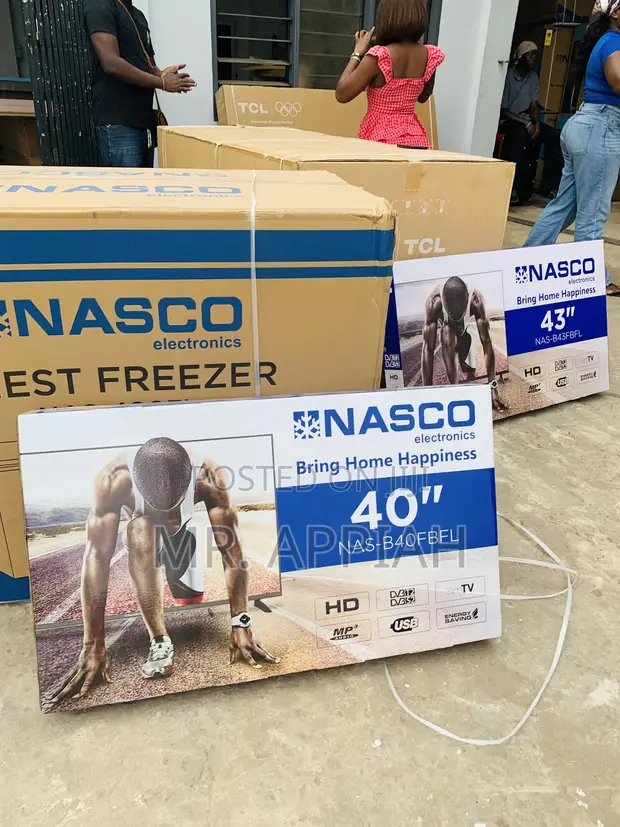 Unique Nasco 40 Inch Digital Satellite Television (Black) - 1