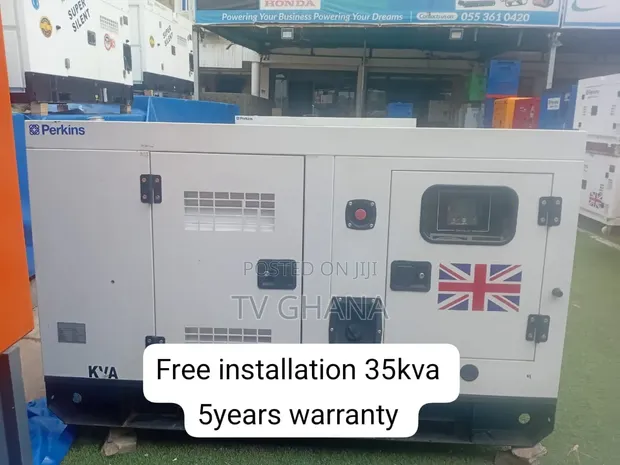 Original Perkins 35kVA Diesel Generator - 1