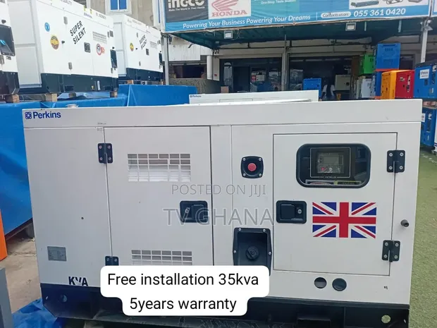 35kVA Perkins Diesel Generator - 1 Year Warranty - 1