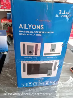 Ailyons High-Power Speaker with Deep Bass