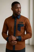 A&D Men's Tan Kaftan Dress - Brand New - 2