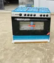 Nasco 60x90cm 5-Gas Burner Cooker with Grill - Grey - 1