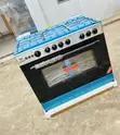 Nasco 60x90cm 5-Gas Burner Cooker with Grill - Grey - 2