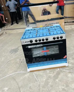 Quality Nasco 5 Gas Burner with Oven & Grill (Stainless Steel)