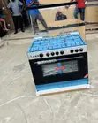 Quality Nasco 5 Gas Burner with Oven & Grill (Stainless Steel) - 1