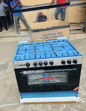Brand New Nasco 5 Gas Burner with Grill (Gray)