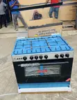Brand New Nasco 5 Gas Burner with Grill (Gray) - 1