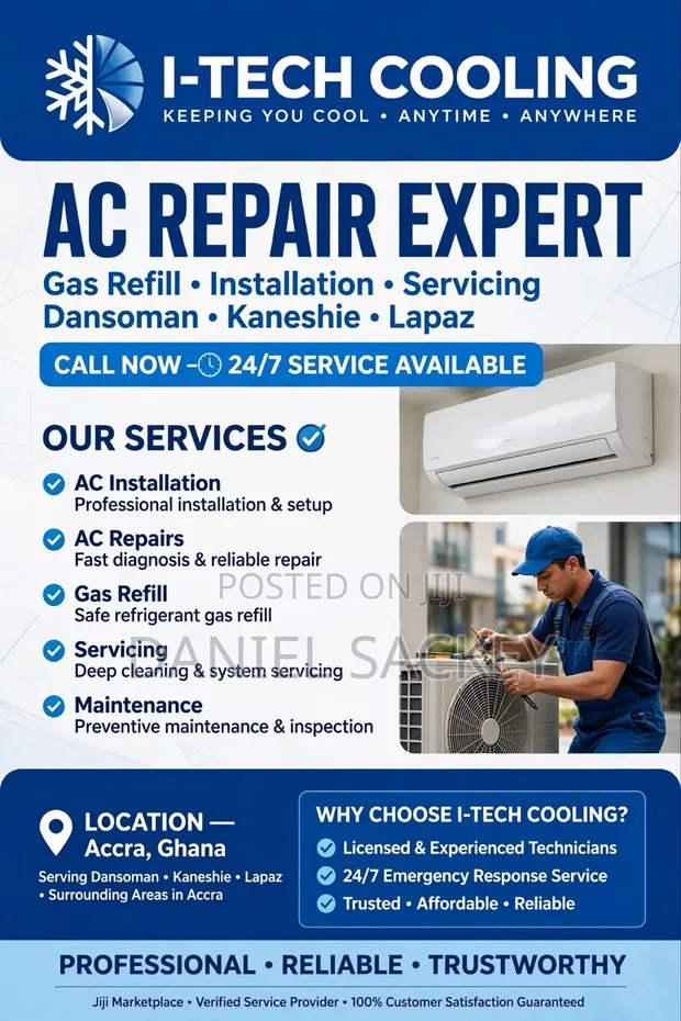 I-TECH Cooling Service: AC Repair, Installation, Servicing - 1