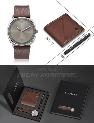 Tomi 3pcs Set Business Men's Watch