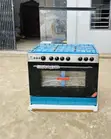 Nasco 5-Burner Gas Oven with Grill (Gray) - 1