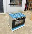 New Nasco 5 Gas Burner with Oven & Grill (Gray) - 2