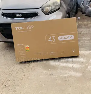 TCL 43 Inch Frameless QLED 4K UHD TV