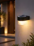 1200mAh Solar Wall Light Dual-Color Outdoor LED - 2