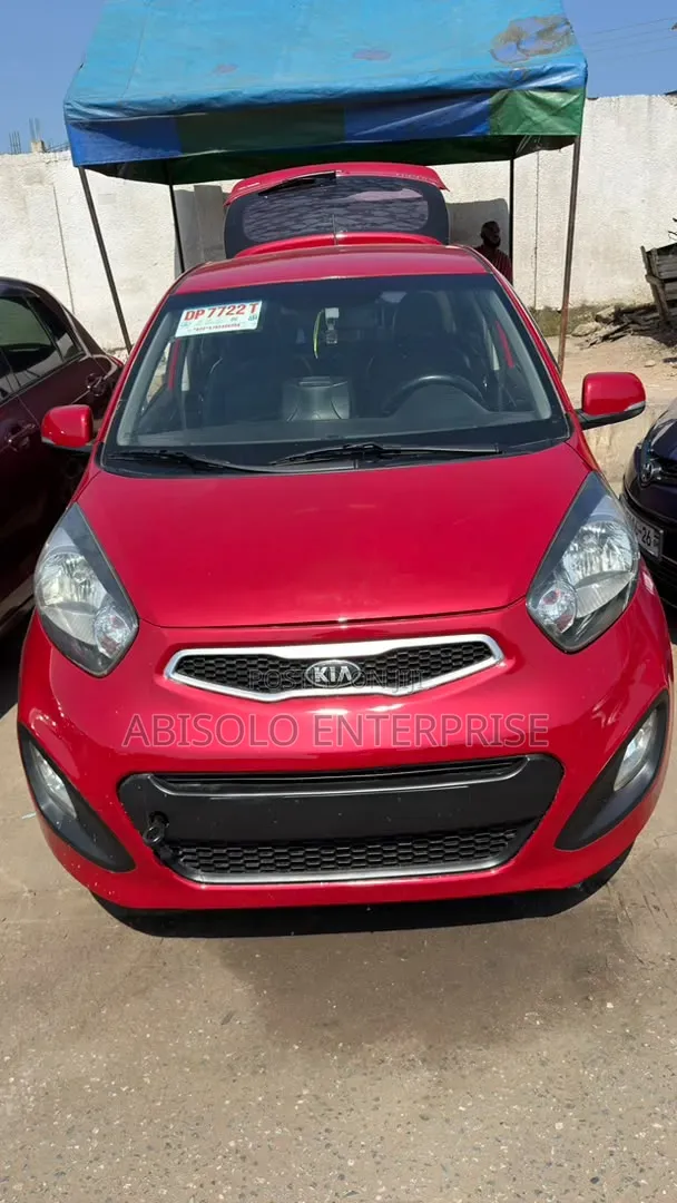 Kia Morning 2012 Red - 1