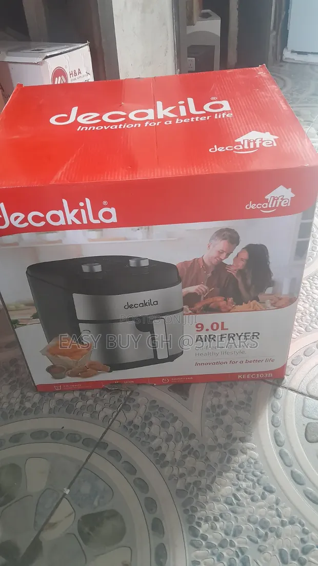 Decakila Air Fryer - 9L Capacity - 1
