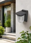 1200mAh Solar Wall Lamp with Dual-Color LED - 2