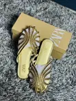Zara Ladies' Slippers - Gold - 1
