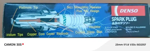 Iridium Power Spark Plugs - Genuine Japan - 1