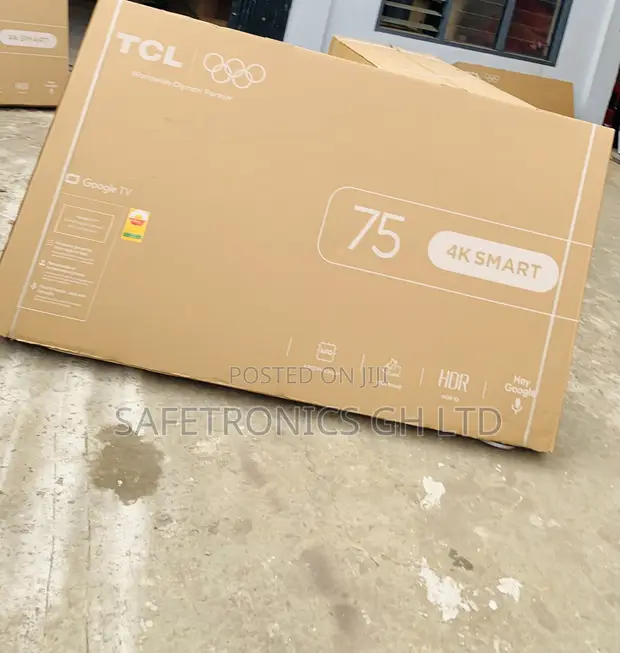 TCL 75" UHD 4K LED 75P6K Smart Android Television - 1