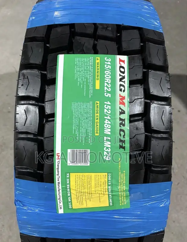 315/60R22.5 Longmarch Tyre - Brand New - 1
