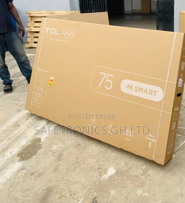 Brand New UHD Smart TCL LED 75 Inch Frameless TV - 1