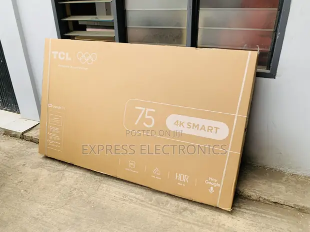 TCL 75" 4K UHD LED Smart Android TV (75P6K) - 1